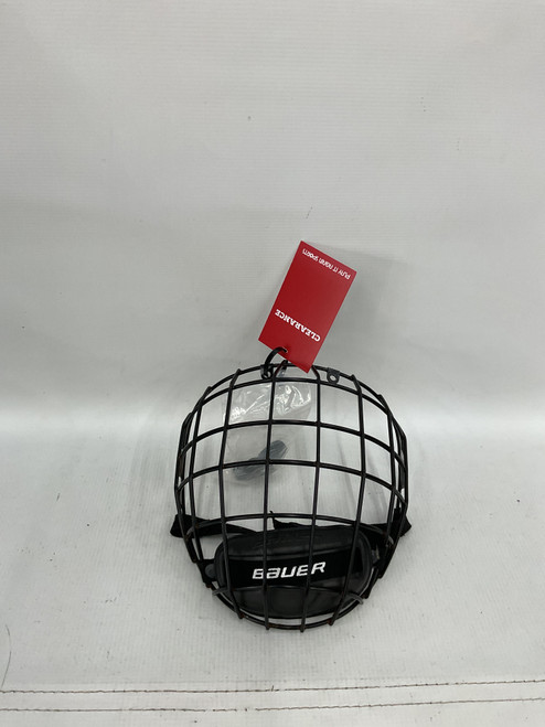 Vist Large View of Product Image Which is Used Bauer Hockey Wire Mask Black LG