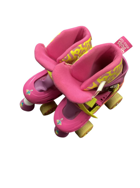 Vist Large View of Product Image Which is Used TROLLS SKATES Junior Rec Fitness Skates Pink Adjustable