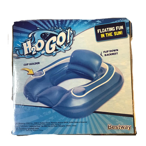 Vist Large View of Product Image Which is Bestway H20Go Flip-Pillow Lounge 40in