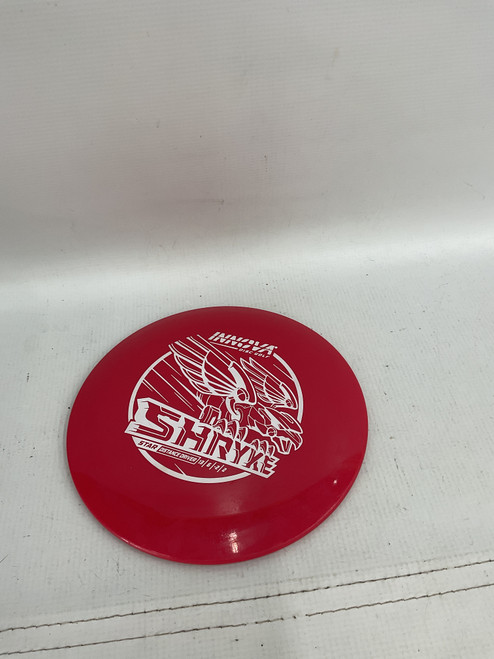 Vist Large View of Product Image Which is Used Innova SHRYKE Disc Golf Driver Red