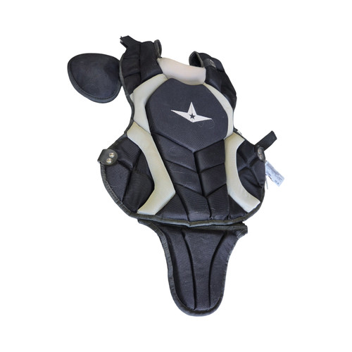 Vist Large View of Product Image Which is Used All Star CHEST PROTECTOR Catchers Chest Protector Black Intermed