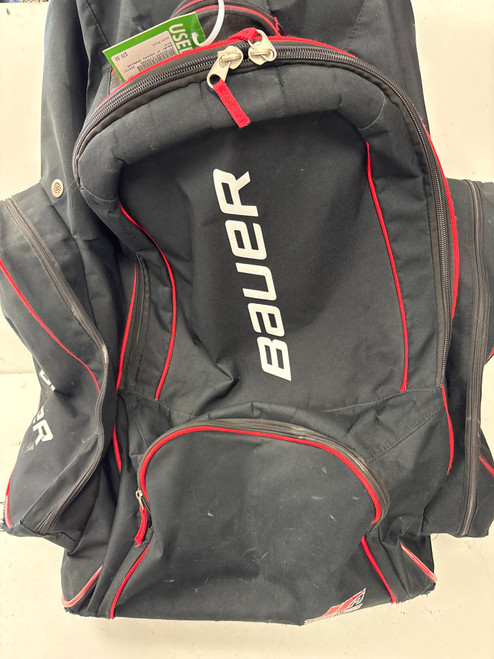 Vist Large View of Product Image Which is Used Bauer Jr Hockey Wheeled Black