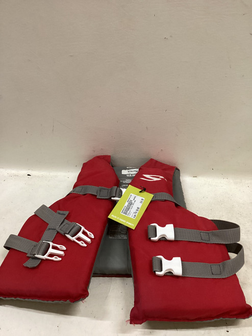 Vist Large View of Product Image Which is Used Stearns Youth PFD Red Youth 50-90