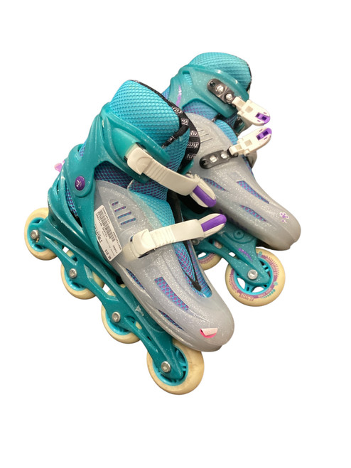 Vist Large View of Product Image Which is Used CRAZY148 SKATES Senior Aggressive Skates Royal Blue Adjustable