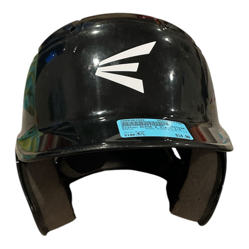 Vist Large View of Product Image Which is Used Easton ALPHA 6 5/8-7 1/4 Batting Helmet No Mask Black M/L