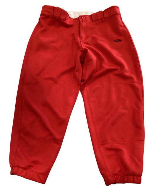 Vist Large View of Product Image Which is Used BoomBah RED SOFTBALL PANTS BB/SB Pant Womens Red LG