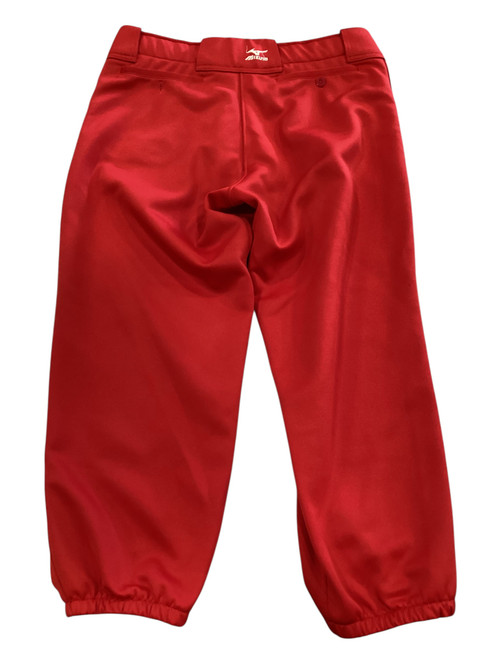 Vist Large View of Product Image Which is Used Mizuno RED SOFTBALL PANTS BB/SB Pant Womens Red LG