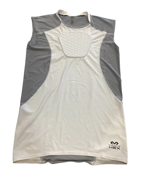 Vist Large View of Product Image Which is Used McDavid WHITE HEART SHIRT Other Clothing White LG