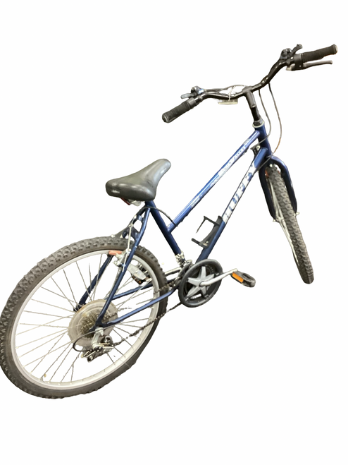 Vist Large View of Product Image Which is Used Huffy ECHO VALLEY Hybrid/City Bike Mens Navy Blue 51-53cm - SM Mens Frame