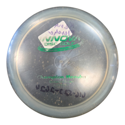 Vist Large View of Product Image Which is Used Innova CHAMP MAMBA Disc Golf Driver Clear 172g