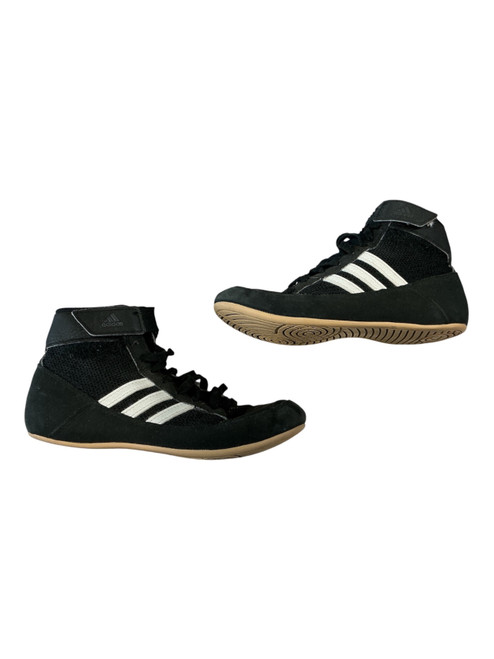 Vist Large View of Product Image Which is Used Adidas Wrestling Shoes Black Junior 02