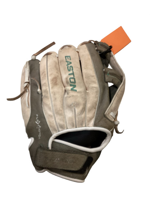 Vist Large View of Product Image Which is Used Easton GHOST FLEX BB/SB Glove RH Throw Grey 10"