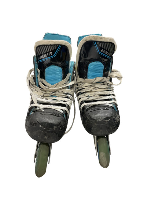 Vist Large View of Product Image Which is Used Bauer Roller Hockey Skates Royal Blue Senior 10