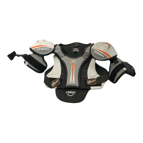 Vist Large View of Product Image Which is Used Itech LIL ROOKIE Youth Shoulder Pads MD