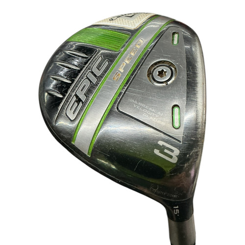 Vist Large View of Product Image Which is Used Callaway EPIC SPEED Mens Fairway Wood RH 3 Wood