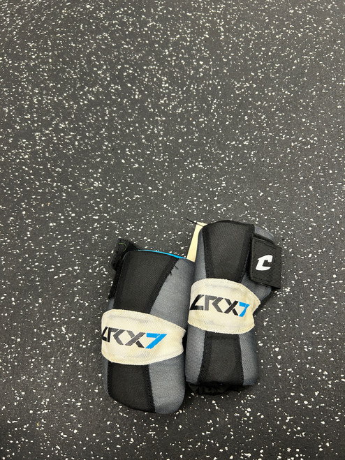 Vist Large View of Product Image Which is Used Champro LRX7 ARM PAD Lacrosse Arm Pads/Guards Grey SM