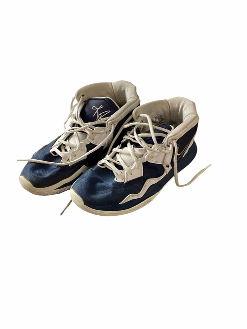 Vist Large View of Product Image Which is Used Nike Basketball Shoes M Navy Blue Senior 10