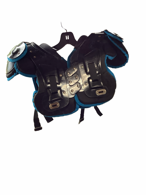 Vist Large View of Product Image Which is Used Champro IDS FB Shoulder Pads Black LG