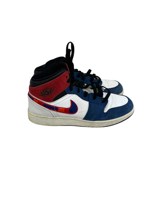 Vist Large View of Product Image Which is Used Jordan Retro 1 Mid Yth 6.5 Basketball Shoes