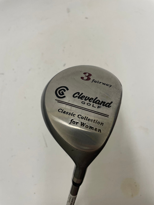 Vist Large View of Product Image Which is Used Cleveland CLASSIC COLLECTION Womens Fairway Wood RH 3 Wood