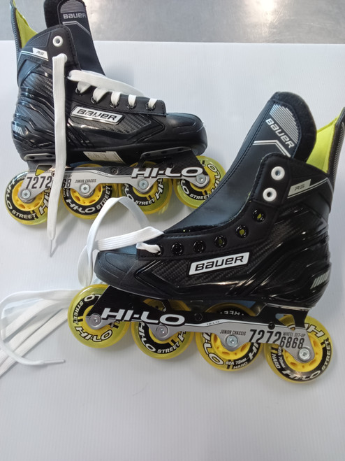 Vist Large View of Product Image Which is Used Bauer INLINE Junior Hockey Skate Junior 03