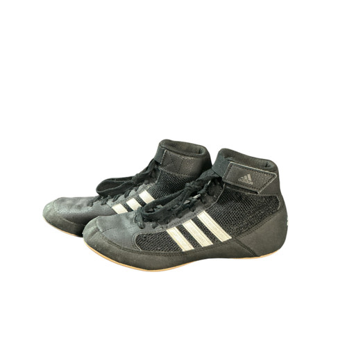 Vist Large View of Product Image Which is Used Adidas Wrestling Shoes Black Junior 04