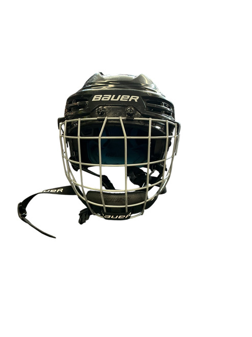 Vist Large View of Product Image Which is Used Bauer PRODIGY WITH CAGE Helmet Cage Combo Black SM