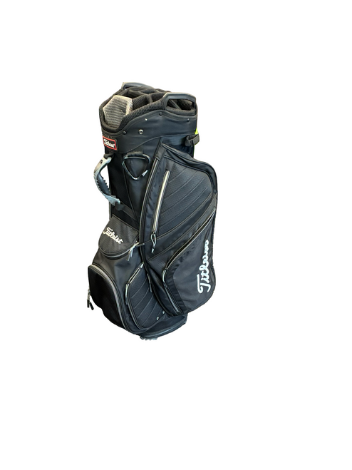 Vist Large View of Product Image Which is Used Titleist 14 WAY CART BAG Mens Cart Bag Black