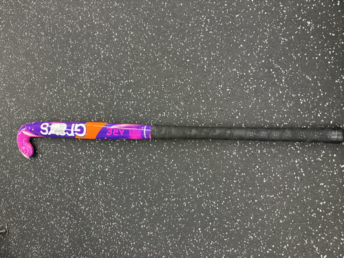 Vist Large View of Product Image Which is Used Grays Field Hockey FLARE FH Complete Stick Purple 36"