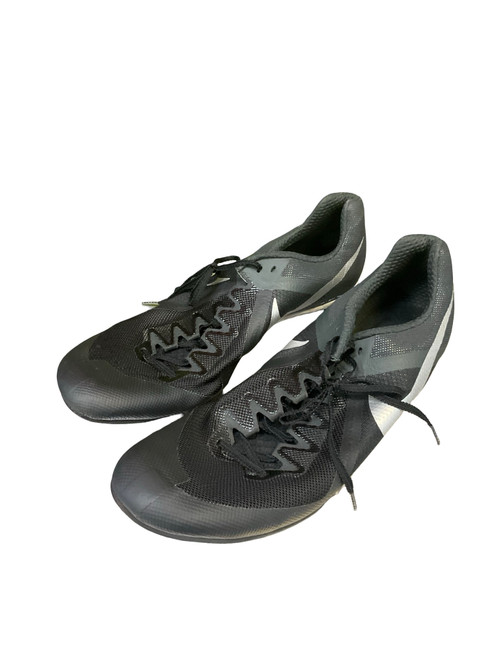 Vist Large View of Product Image Which is Used Under Armour 3024329-103 BB/SB Cleats Silver Senior 10