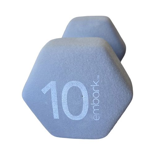 Vist Large View of Product Image Which is Used HEX DUMBBELL EACH 10 LB Hex Dumbbell (Each) 10 lb