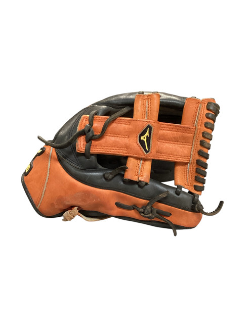 Vist Large View of Product Image Which is Used Mizuno CLASSIC PRO 11.5 BB/SB Glove RH Throw Black 11 1/2"