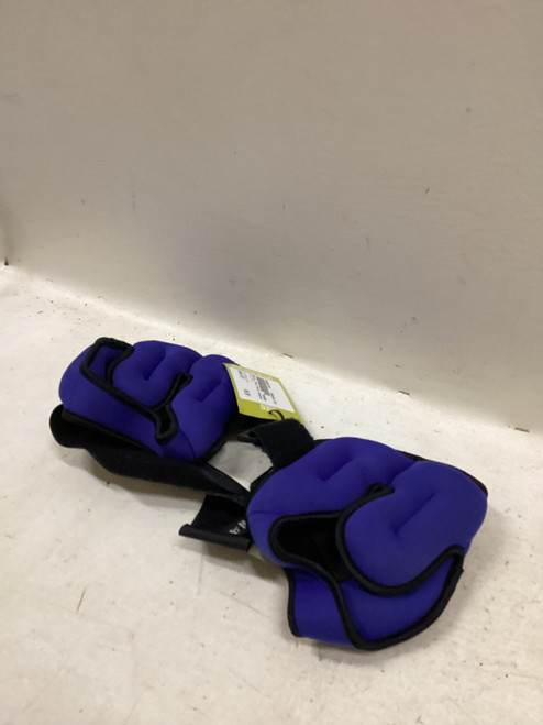 Vist Large View of Product Image Which is Used Nordic Track Ankle Weights Royal Blue 5 lb