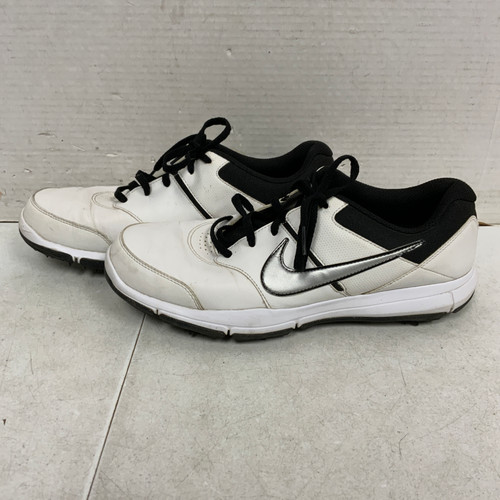 Vist Large View of Product Image Which is Used Nike Mens Golf Shoes White Senior 10
