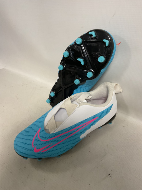 Vist Large View of Product Image Which is Used Nike PHANTOM GX Soccer Cleats Carolina Blue Junior 05