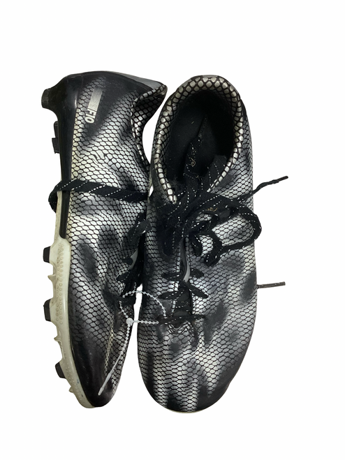 Vist Large View of Product Image Which is Used Adidas Soccer Cleats Black Junior 03.5