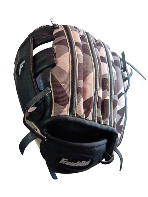 Vist Large View of Product Image Which is Used Franklin DIGITEK BB/SB Glove T-ball Black 9 1/2"