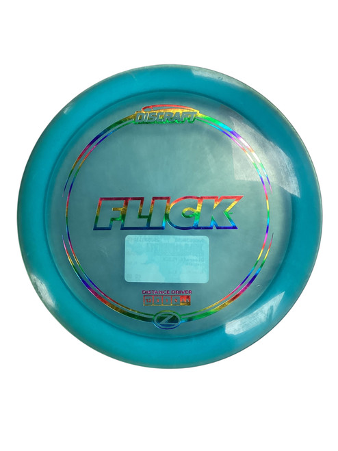 Vist Large View of Product Image Which is Used Discraft FLICK Disc Golf Driver Royal Blue