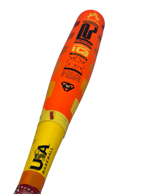Vist Large View of Product Image Which is Used Easton HYPE FIRE EUS5HYP10 -10 USA 2 5/8 Baseball Bat 30" 30/20