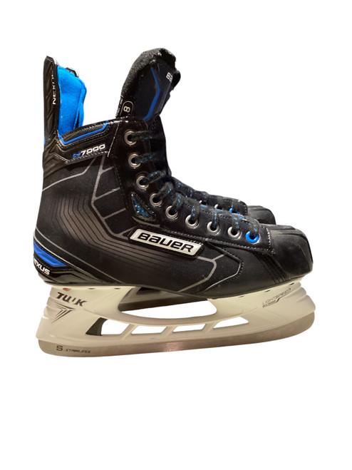 Vist Large View of Product Image Which is Used Bauer NEXUS 7000 Senior Hockey Skate Senior 8