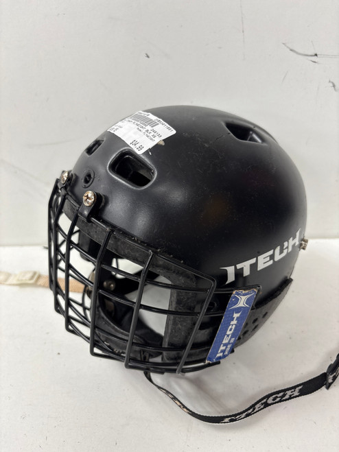 Vist Large View of Product Image Which is Used Itech FLYWEIGHT Helmet Cage Combo Black XS