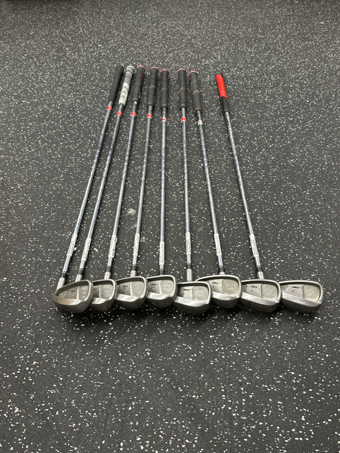 Vist Large View of Product Image Which is Used Taylormade RAC HT Mens Iron Set RH 3I-PW