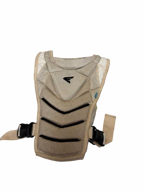 Vist Large View of Product Image Which is Used Easton THE VERY BEST JEN SCHRO MED 15" Softball Catchers Chest Protector White