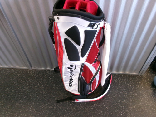Vist Large View of Product Image Which is Used Taylormade STAND BAG Mens Stand Bag White