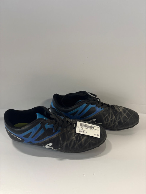 Vist Large View of Product Image Which is Used Eletto Soccer Cleats Black Senior 9.5