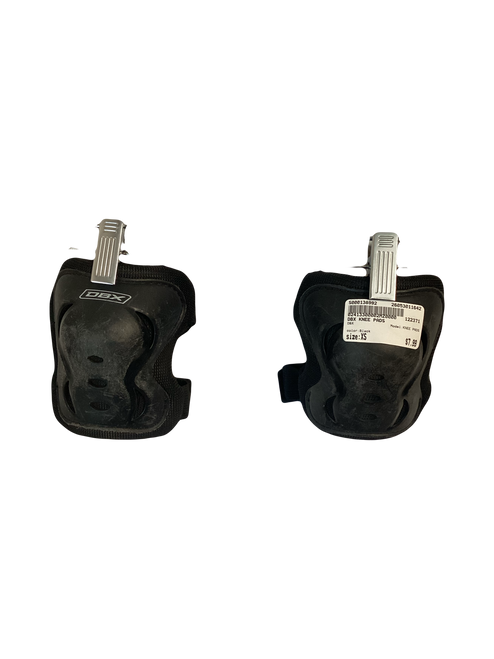 Vist Large View of Product Image Which is Used DBX KNEE PADS Bike Elbow Pads Black XS