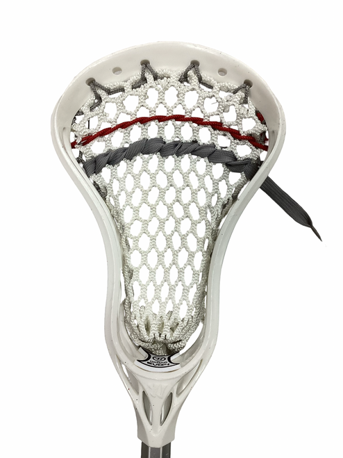 Vist Large View of Product Image Which is Used Warrior MINI EVO4 Jr Atk/Mid Complete Stick Grey