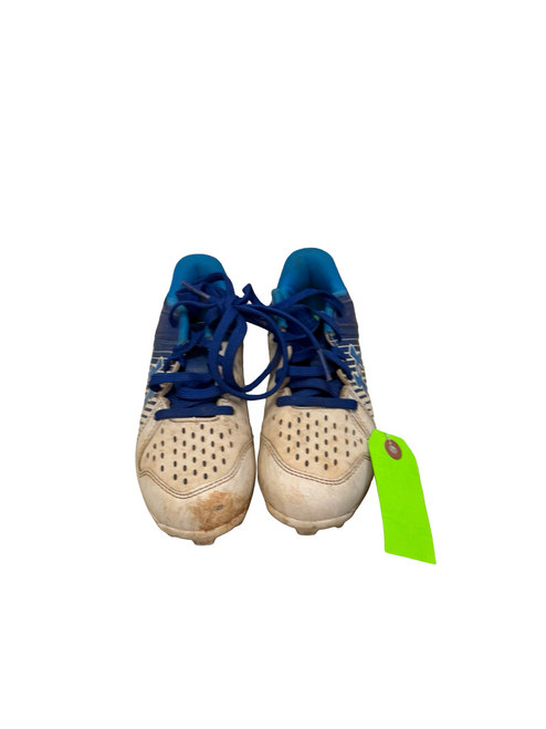 Vist Large View of Product Image Which is Used Under Armour LEADOFF RM 3025600-400 Baseball Cleats Royal Blue Youth 12.0