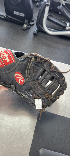 Vist Large View of Product Image Which is Used Rawlings 11.5 BB/SB First Base RH Throw Black 11 1/2"