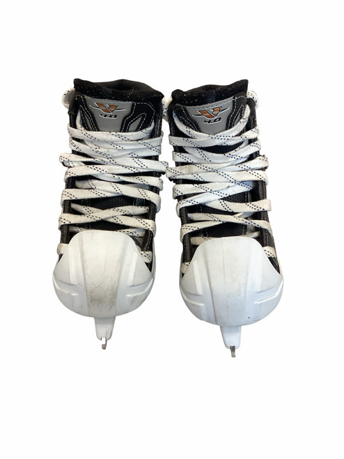 Vist Large View of Product Image Which is  CCM V 4.0 Junior Goalie Skate Junior 03